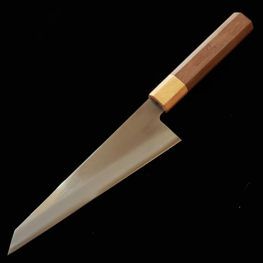三浦 MIURA 骨スキ 銀紙三号 ウォールナット柄 (180mm)