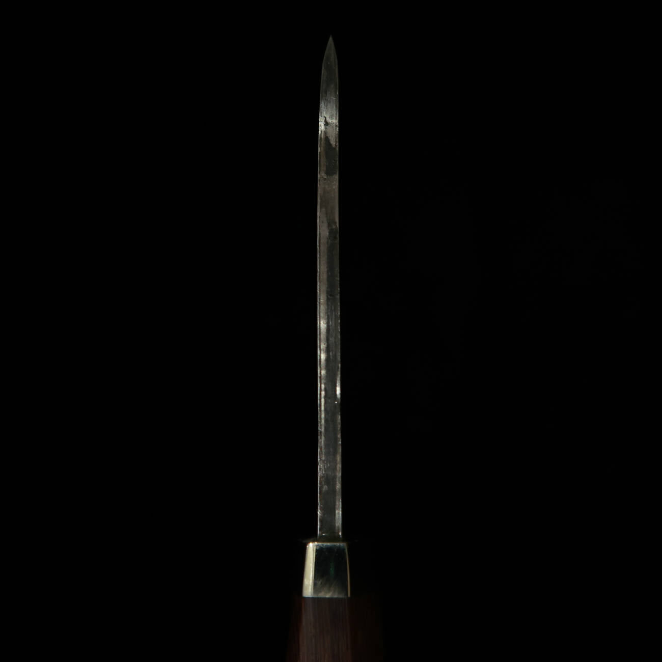 Takeda Hamono TAKEDA Forgeron de Bitchu, œuvre de Moriyama Masasaku, couteau fixe, bois violet Tagayasan