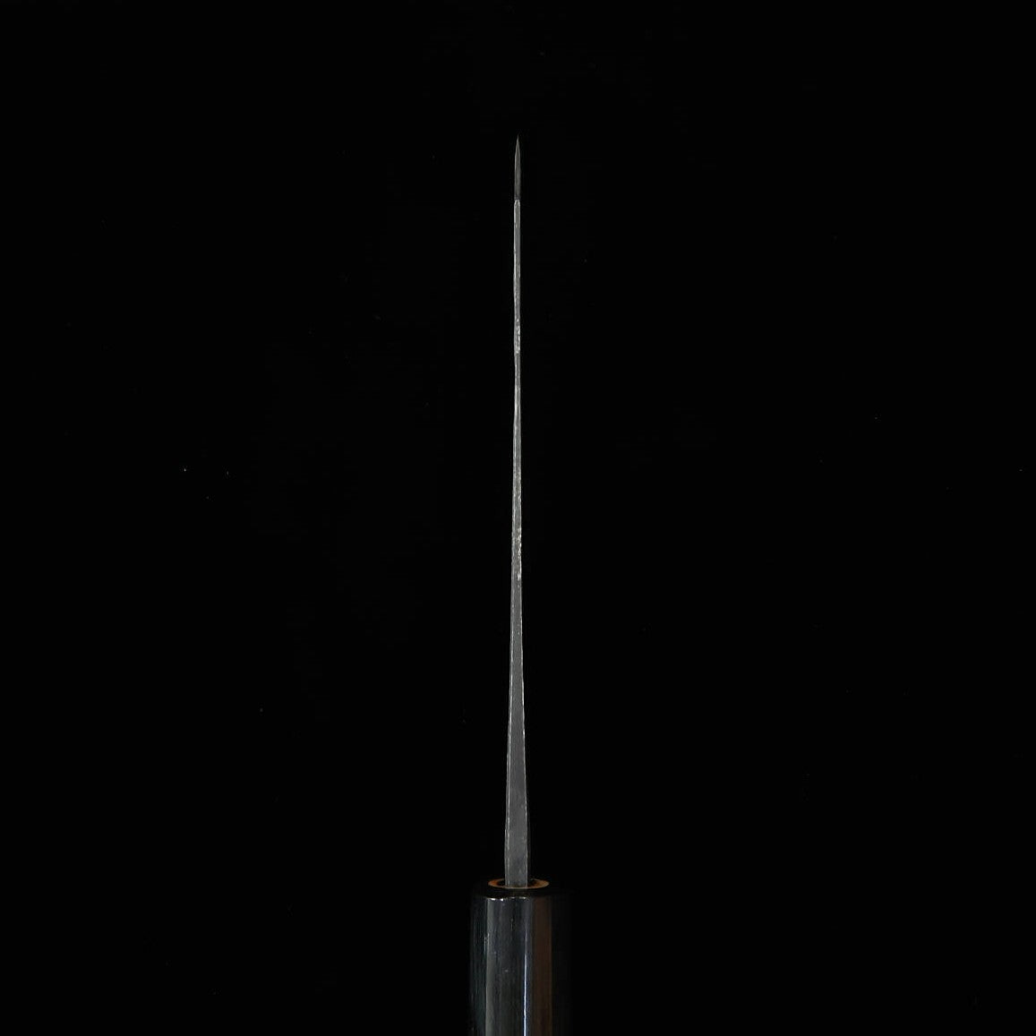 Miura MIURA by Shindo Bunka Aogami No.2, finition noire, manche en magnolia/buffle forme marron (165 mm)