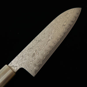 堺菊守 SAKAI KIKUMORI 星雲シリーズ 三徳 VG10 黒檀白水牛柄  (180mm)