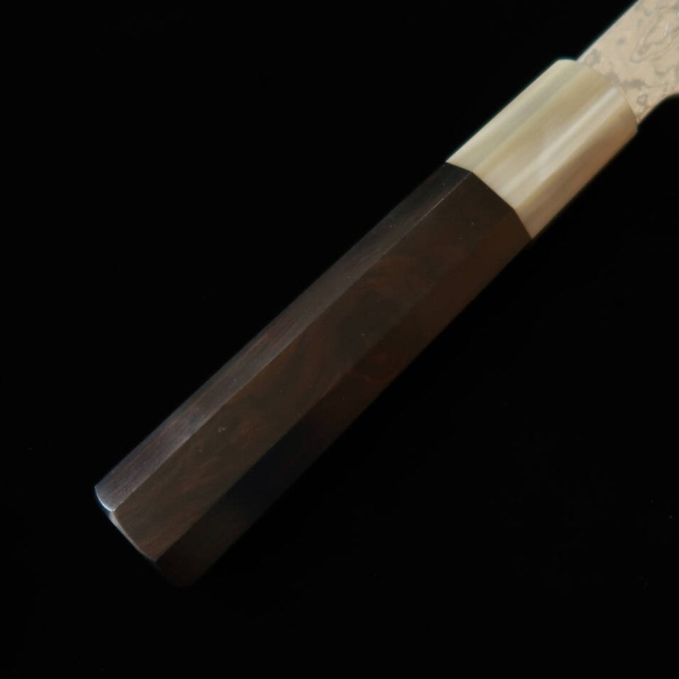 堺菊守 SAKAI KIKUMORI 星雲シリーズ 三徳 VG10 黒檀白水牛柄  (180mm)