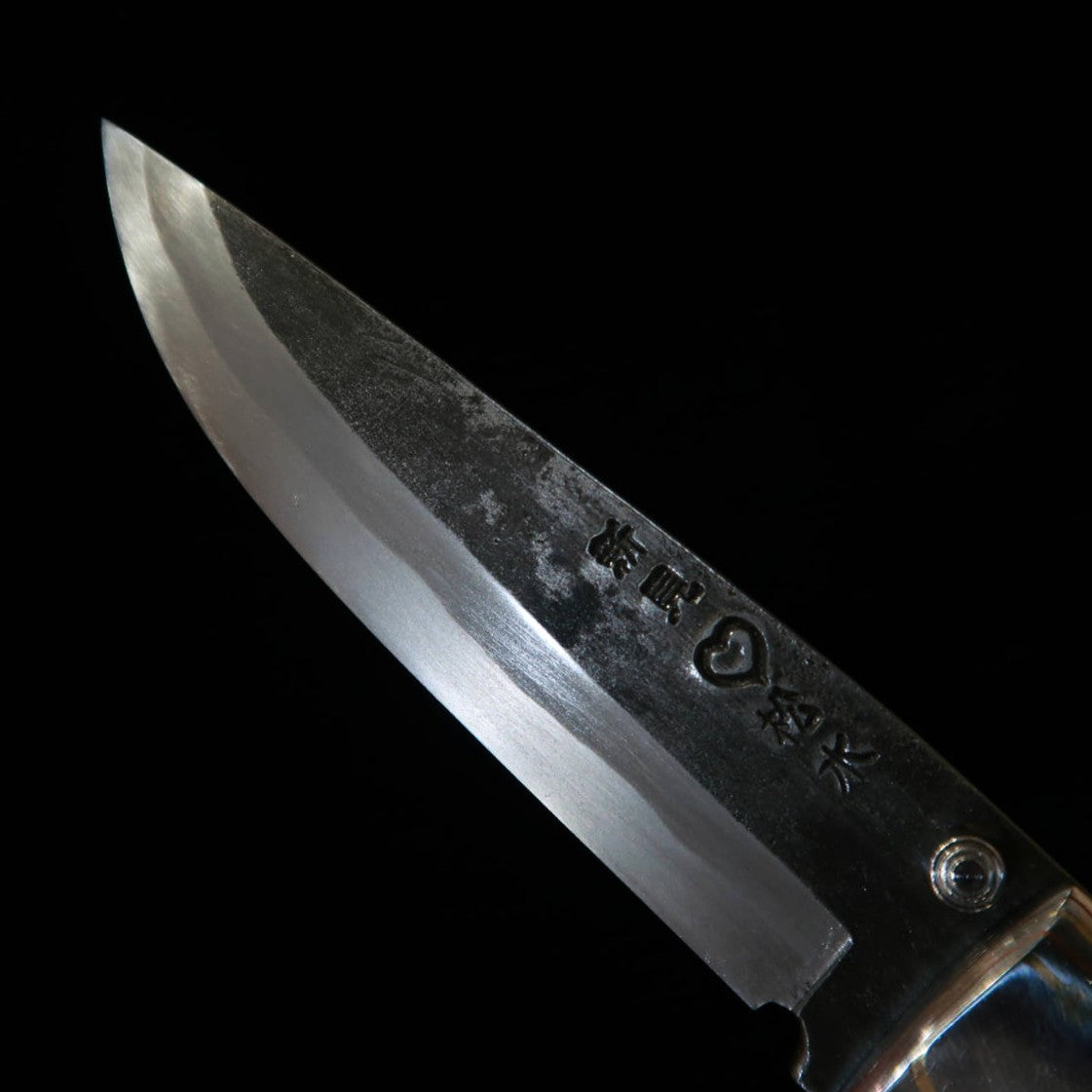 武田刃物TAKEDA　備中手打ち鍛冶 稲垣文雄作 ライナーロックフォルダーナイフ レジンB