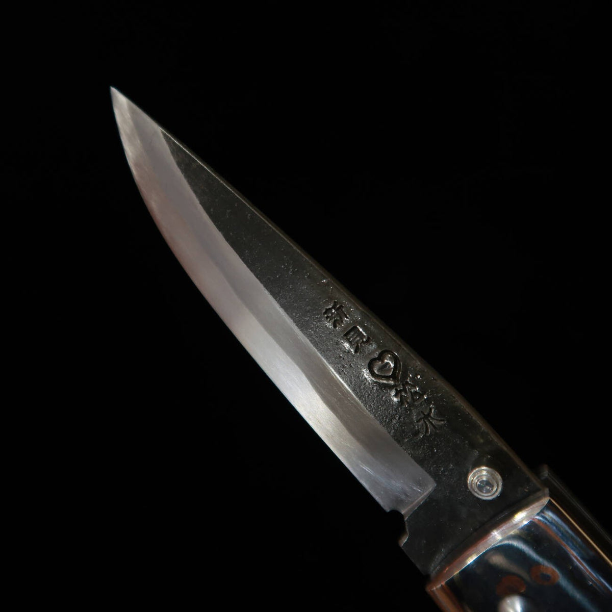 Takeda Cutelaria TAKEDA Bitchu Forjado à Mão por Fumio Inagaki Faca Folder Liner Lock Fake Stag