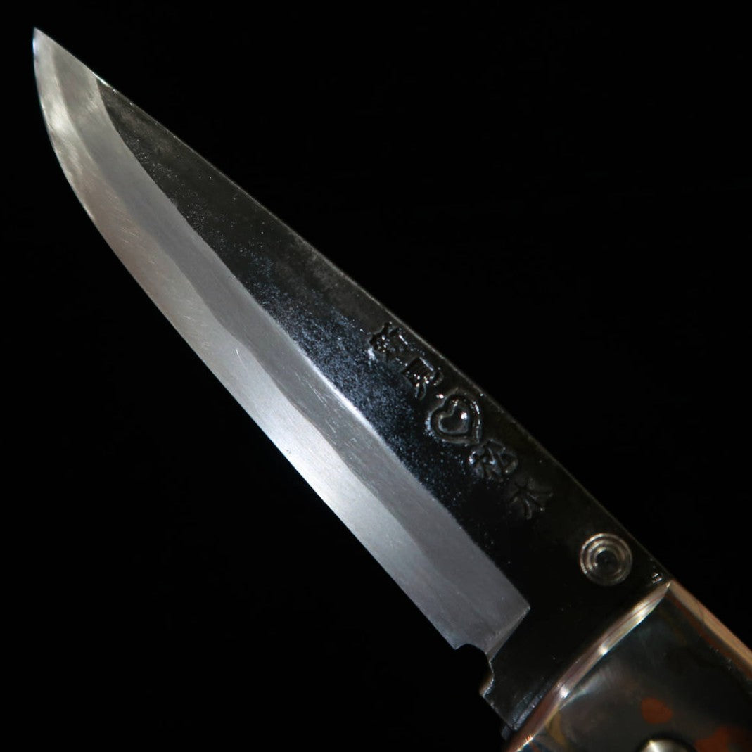 Takeda Cutlery, Bitchu Hand-Forged by Fumio Inagaki, Liner Lock Folder Knife, Resin A