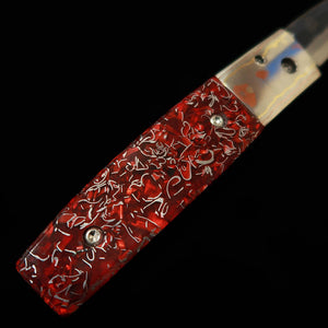 Takeda Cutlery, Bitchu Hand-Forged by Fumio Inagaki, Liner Lock Folder Knife, Resin A