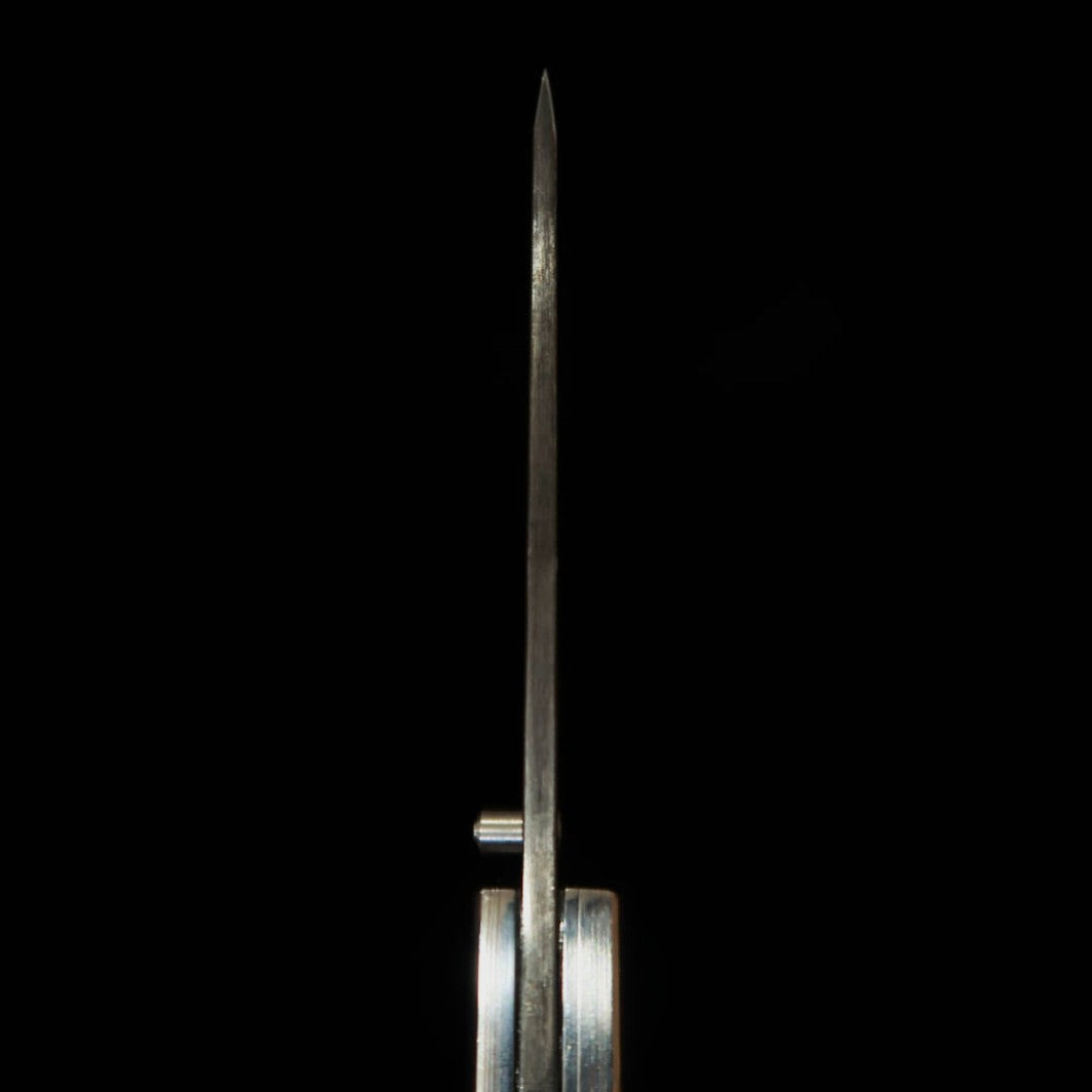 武田刃物TAKEDA　備中手打ち鍛冶 稲垣文雄作 ライナーロックフォルダーナイフ レジンA