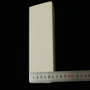 Piedra de afilar natural Mikawa Shiranagura, Nakanagura grande, 64 × 212 × 54 mm