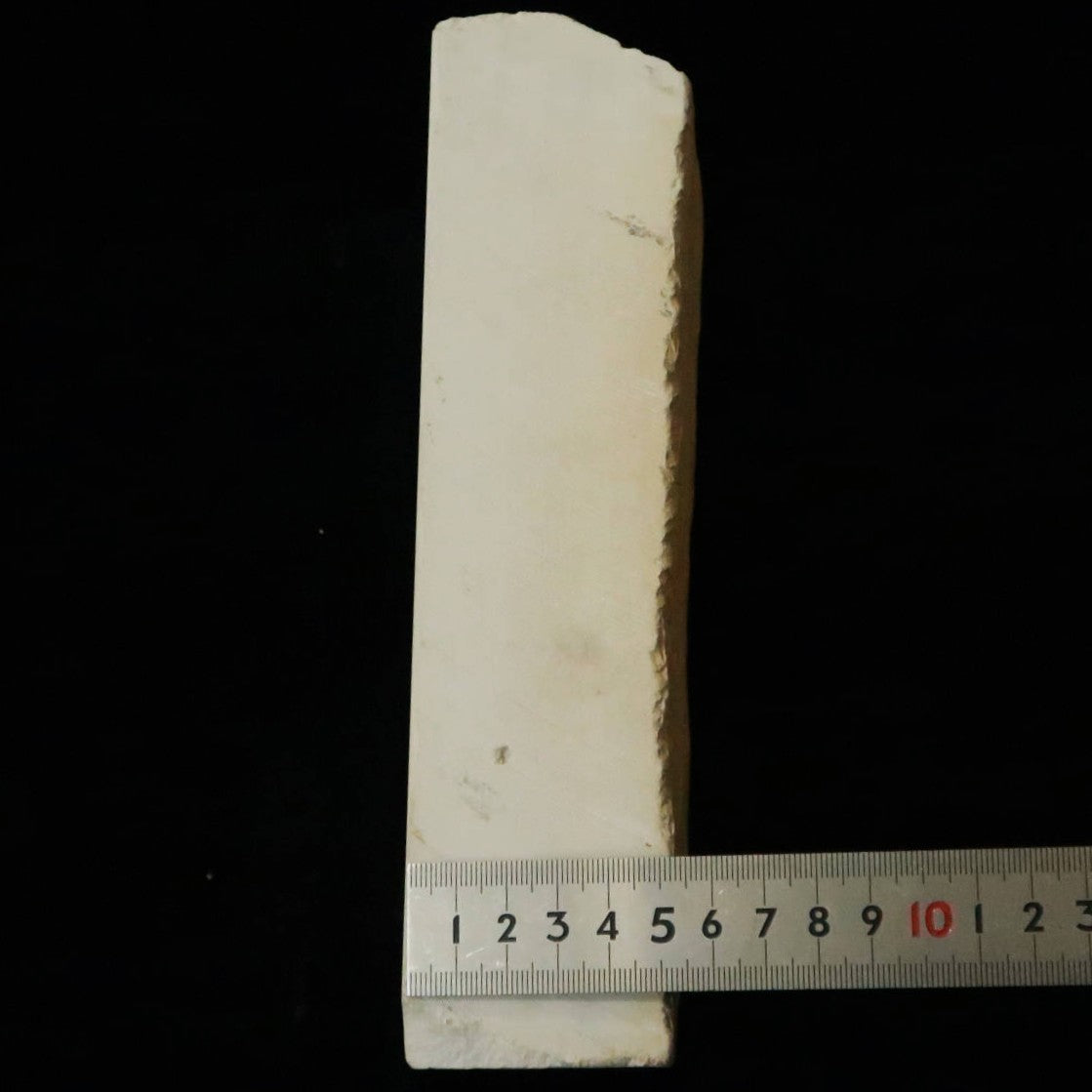 Piedra de afilar natural Mikawa Shiranagura, Nakanagura grande, 64 × 212 × 54 mm