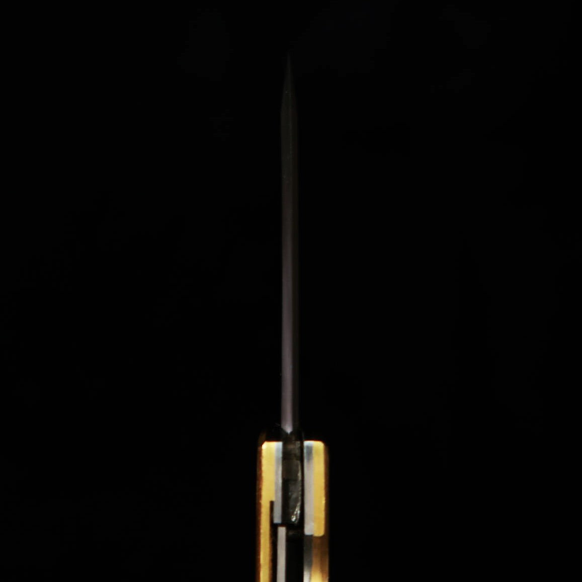 武田刃物TAKEDA　備中手打ち鍛冶 稲垣文雄作 ライナーロックフォルダーナイフ マンモスホワイト