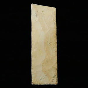 Piedra de afilar natural Mikawa Shiranagura, Nakanagura grande, 64 × 212 × 54 mm