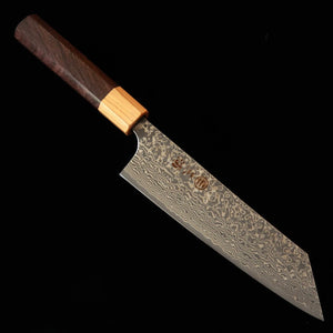 MIURA Bunka SGSTRIX Damasco cabo octogonal de jacarandá com colarinho em olmo (170 mm)
