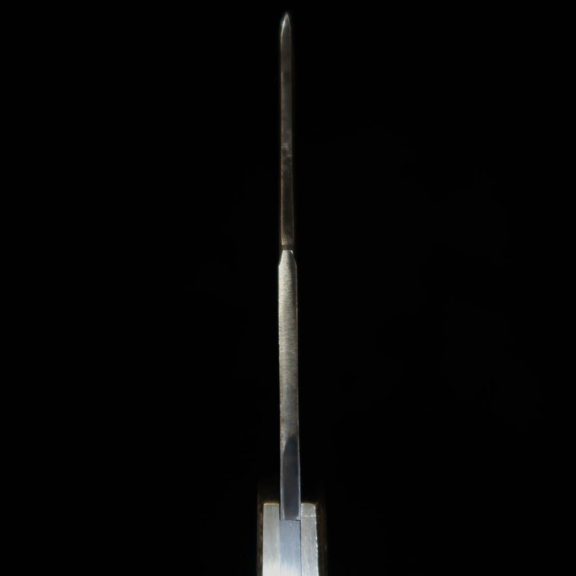 武田刃物TAKEDA　備中手打ち鍛冶 稲垣文雄作 バックロックフォルダーナイフ レジン/アイアンウッド