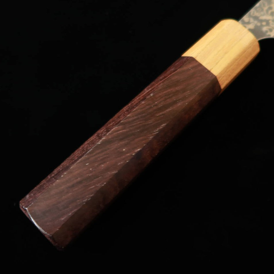 MIURA – Bunka SGSTRIX Damas, manche octogonal en palissandre avec virole en orme (170 mm)