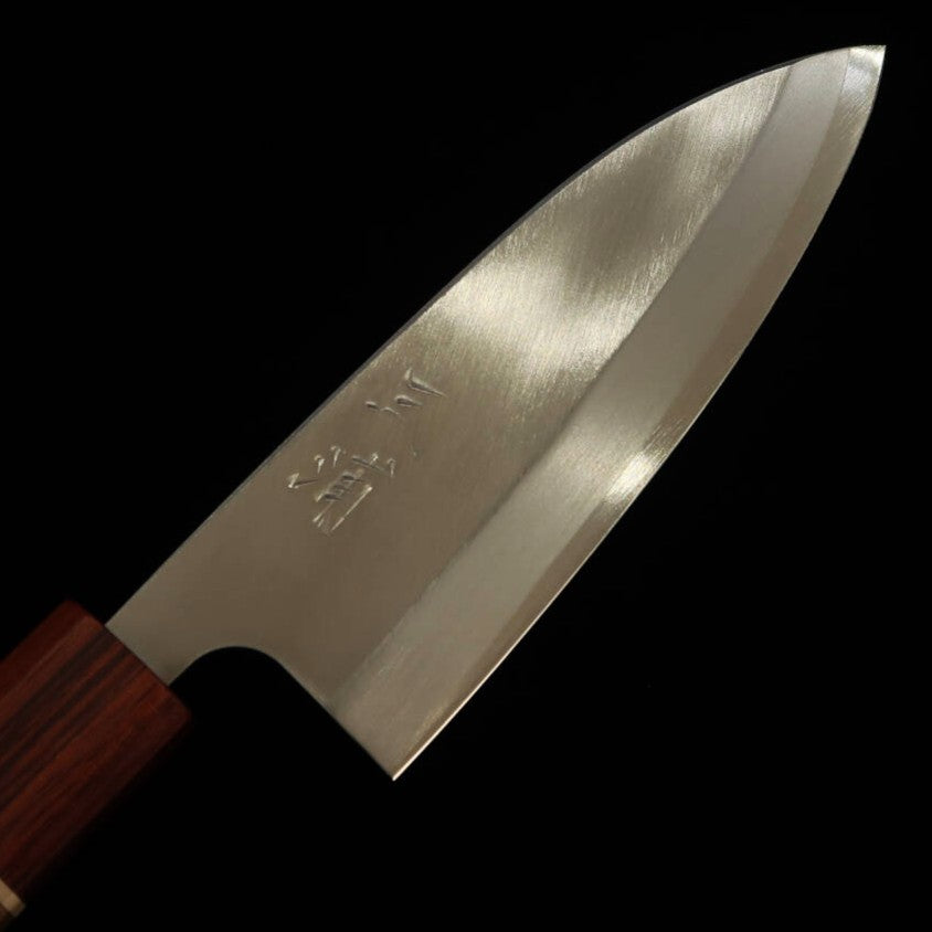 Miura Petit Deba, acier au molybdène, manche en bois de rose (120 mm)