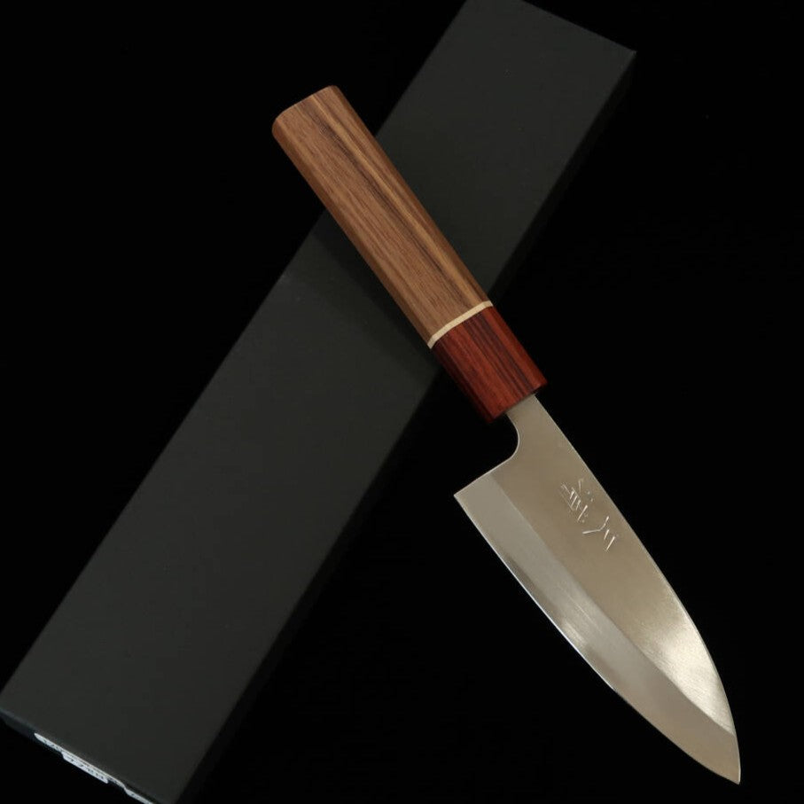 Miura MIURA pequeño deba acero molibdeno, mango de palisandro (120 mm)