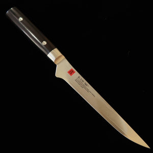 スミカマSUMIKAMA 霞 骨スキ VG10 ダマスカス 黒合板柄 （160mm）