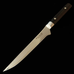 SUMIKAMA Sumikama Kasumi Désosseur VG10 damas, manche en contreplaqué noir (160 mm)