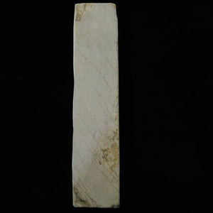 Pedra de amolar natural Nakayama Aoto, cor mizu-asagi, formato tipo “san”, 45 × 206 × 45 mm