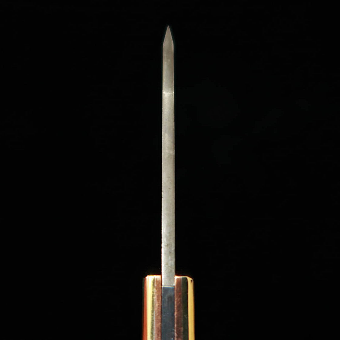 武田刃物TAKEDA　備中手打ち鍛冶 稲垣文雄作 バックロックフォルダーナイフ マンモス