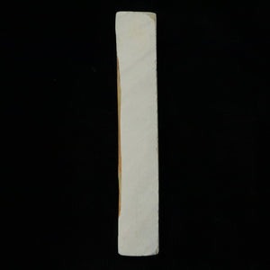 Pedra de amolar natural Nakayama awasedo, mizu-asagi, tipo sun, 36×213×24 mm