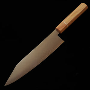 V.ROAD  濃州正恒作 Nosyu Masatsune 切付 VG10 全面ダマスカス 積層強化合板柄 白×白（180/210mm）