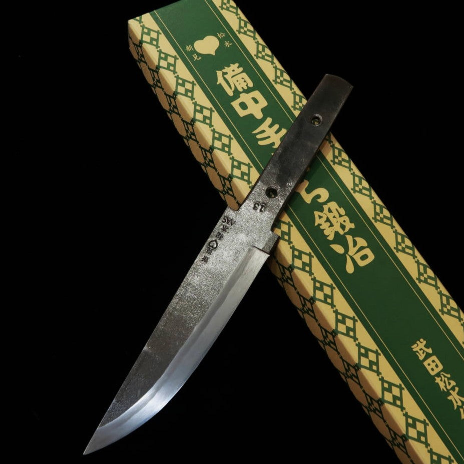 武田刃物TAKEDA 備中手打ち鍛冶 小刀キット （130mm） – 三浦刃物店