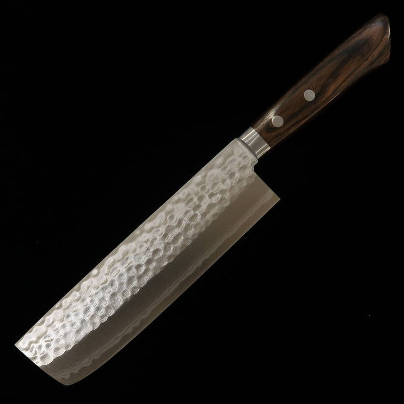 Miura MIURA Koku-ryu Nakiri VG10 Damas, manche en frêne brun (170mm)
