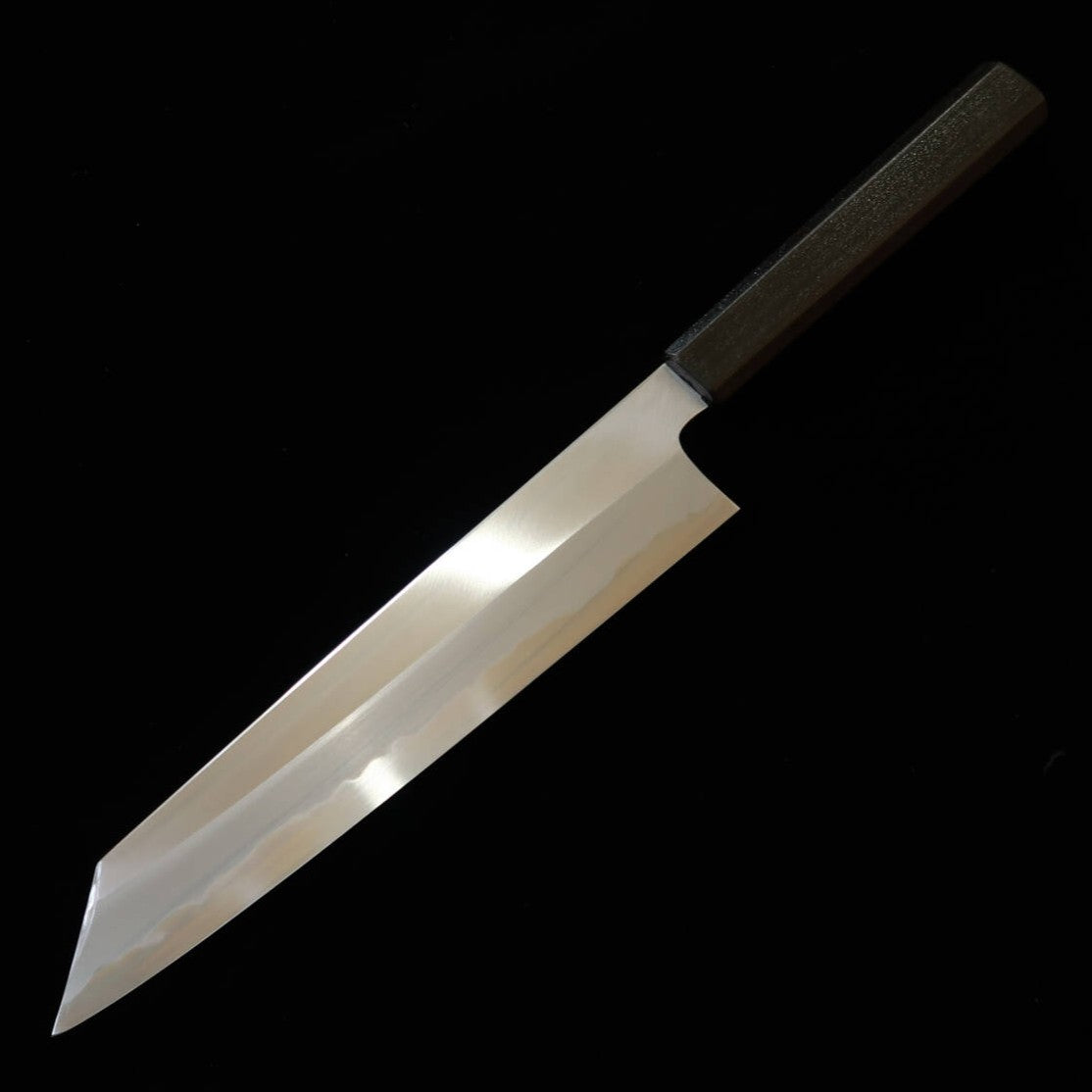 Kagekiyo Shirogami n°2 Wa-Kiritsuke, manche octogonal laqué (240mm)
