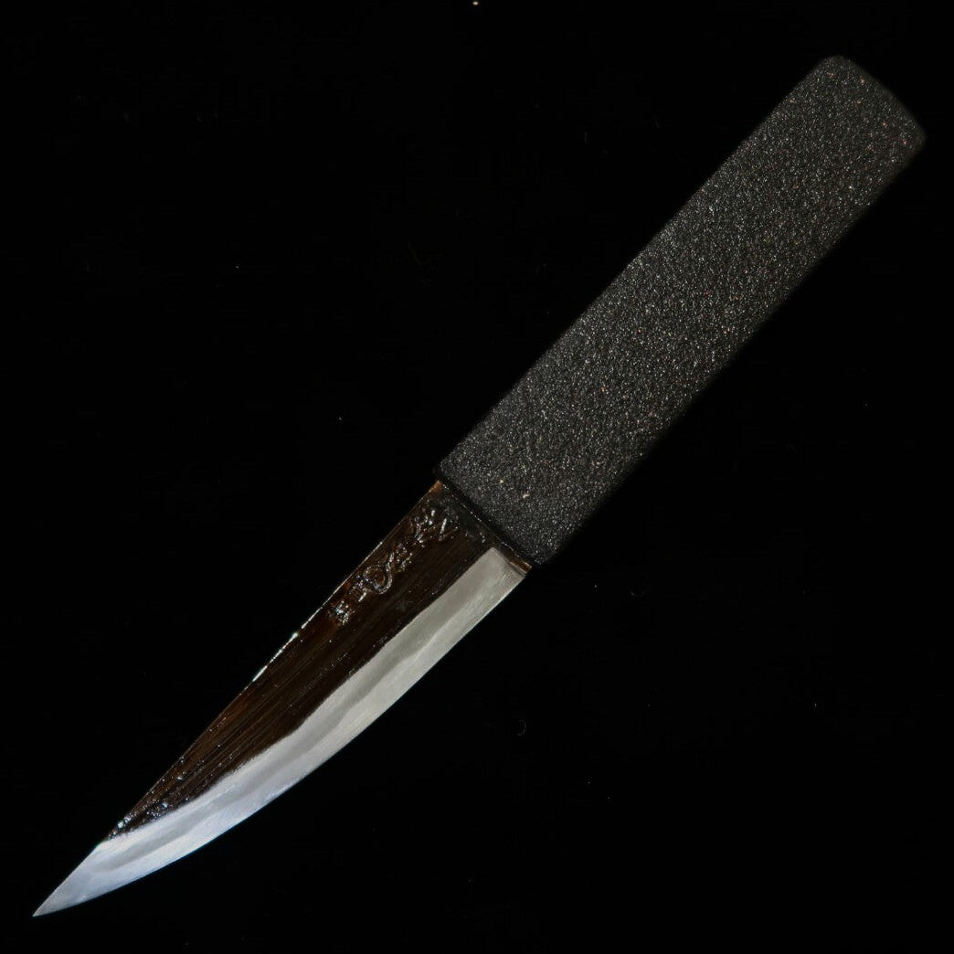 Takeda Hamono TAKEDA Forgeron de Bitchu, petit couteau laqué noir spécial