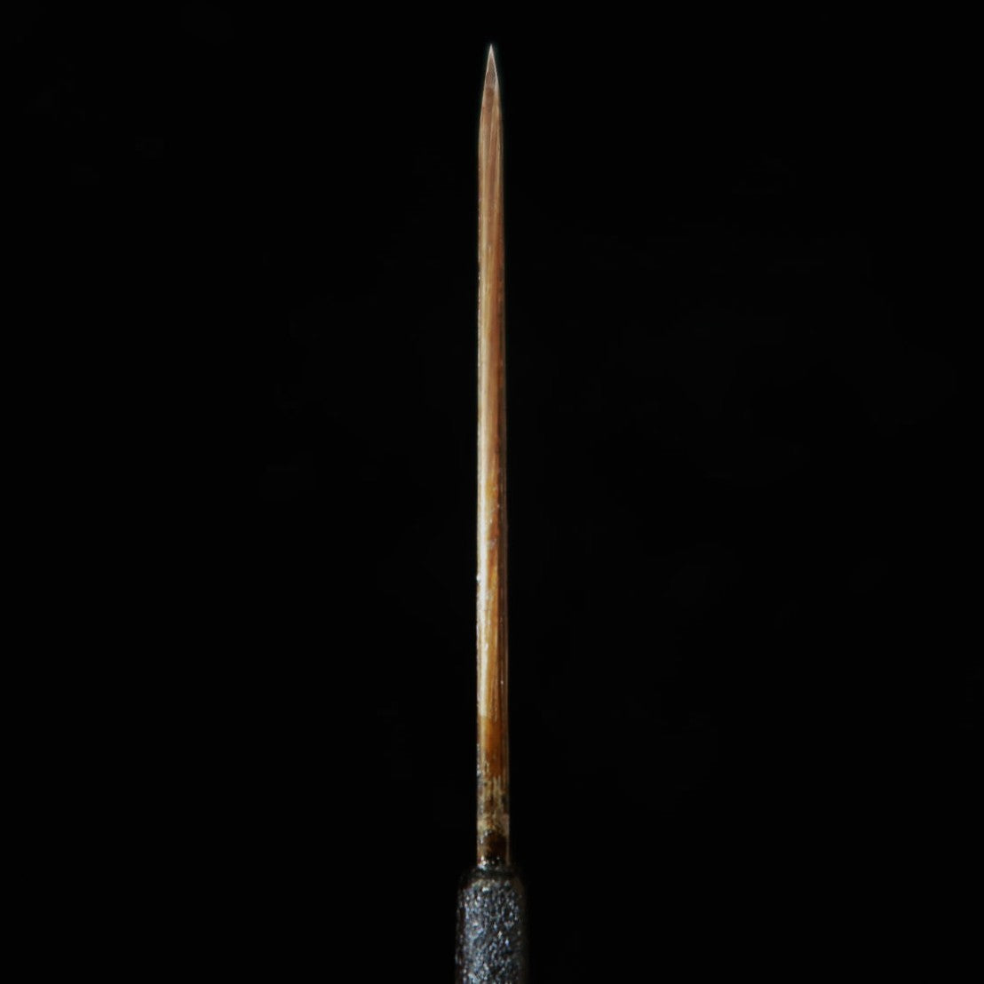 Takeda Hamono TAKEDA Forgeron de Bitchu, petit couteau laqué noir spécial