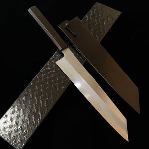 景清 KAGEKIYO 白紙二号 和切付 漆八角柄 (240mm)
