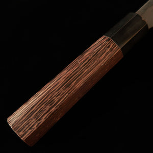 Hatsukokoro Yorokobi SLD Black-finished Gyuto Wenge Handle (240mm)