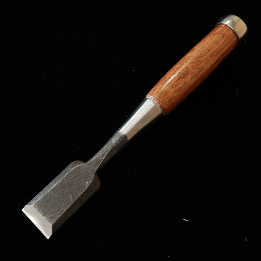 AMENOMA Oken Oire Nomi Ouchi Chisels with Red Oak Handle, 6-Piece Set (6, 9, 12, 18, 24, 30mm) in Canvas Roll