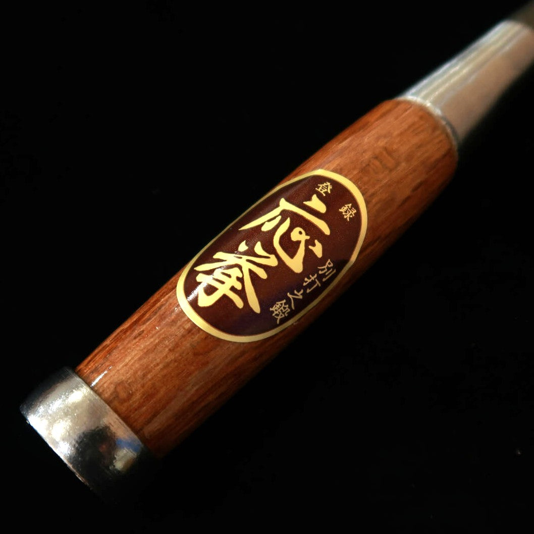 AMENOMA Oken Oire Nomi Ouchi Chisels with Red Oak Handle, 6-Piece Set (6, 9, 12, 18, 24, 30mm) in Canvas Roll