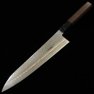 Miura MIURA Gyuto SLD martillado mango octogonal de wengué (210 mm)