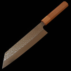 STYLE-K Kurosaki Makoto’s Sakura, SG2 Hammered Bunka with Cherry Wood Octagonal Handle (165mm)