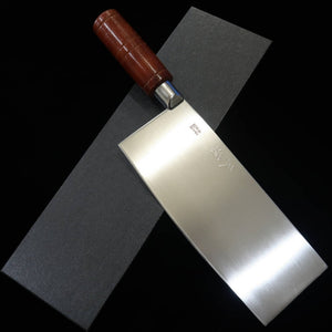 Miura MIURA Couteau chinois SK Acier inoxydable No.500GC Manche en bois composite marron (205 mm)