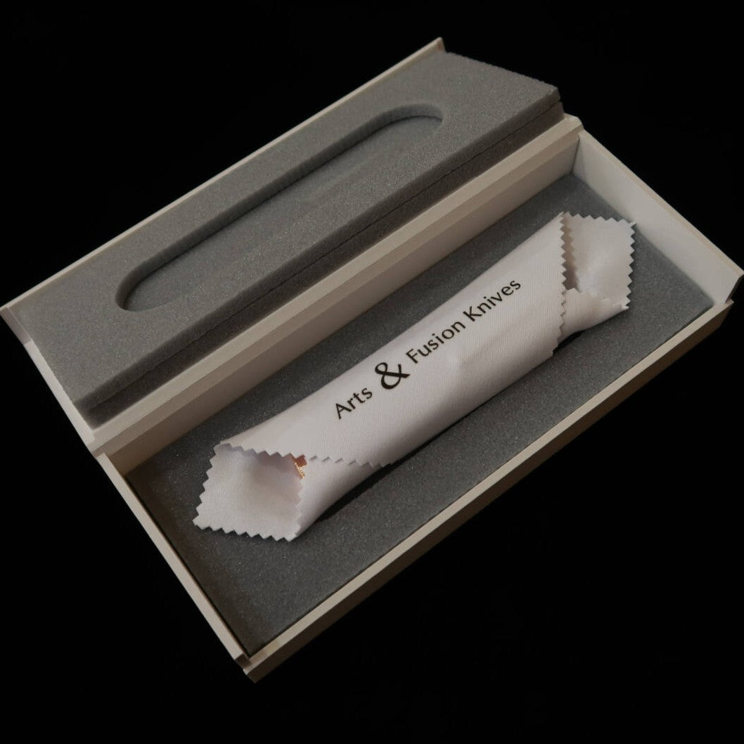 Arts&Fusion Knives ellipseエリプス 2026 CFRP フェルカーボ ローズゴールドメッキ（55mm）