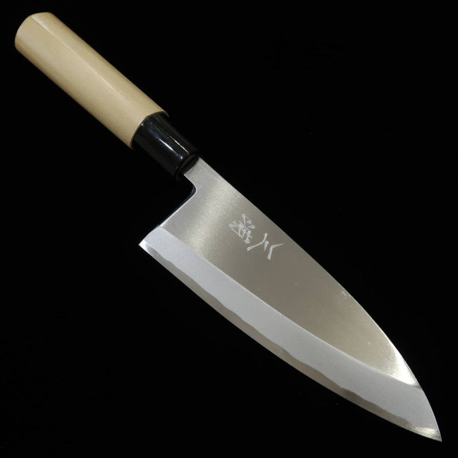 三浦MIURA 出刃 青紙二号 朴柄（150-180mm）