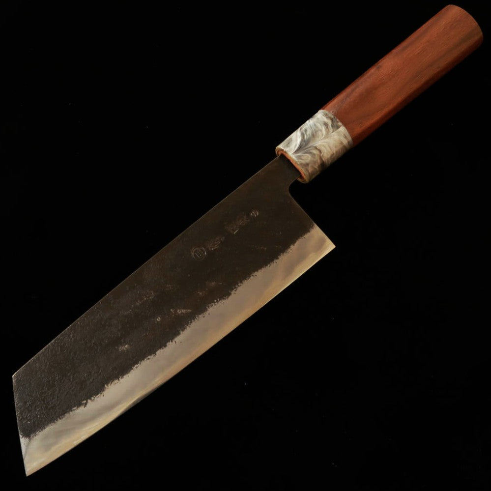 三輪刃物MIWAHAMONO 菜切文化型 青紙一号 栗柄（170mm） – 三浦刃物店
