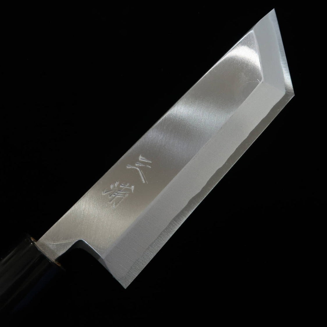 三浦MIURA 江戸型鰻裂き 白紙二号 水牛朴柄（165mm）