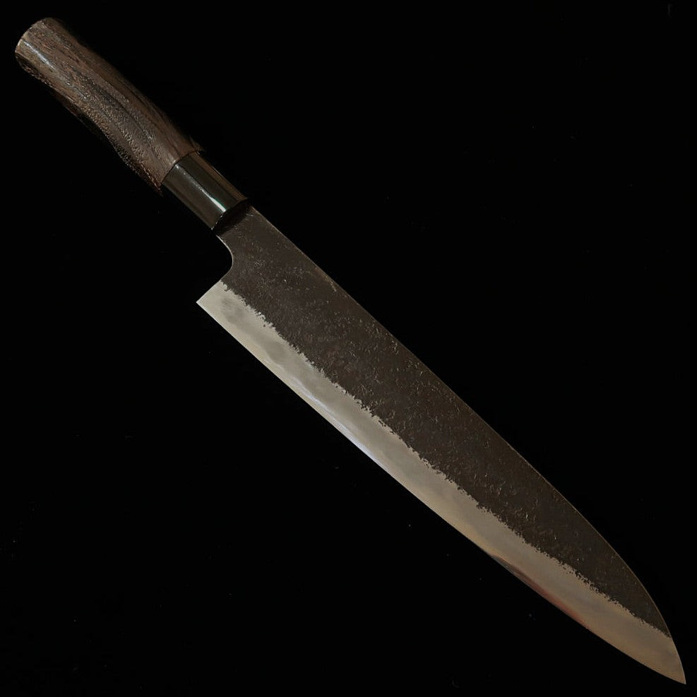 三輪刃物MIWAHAMONO 筋引 青紙一号 焼栗柄（210mm） – 三浦刃物店