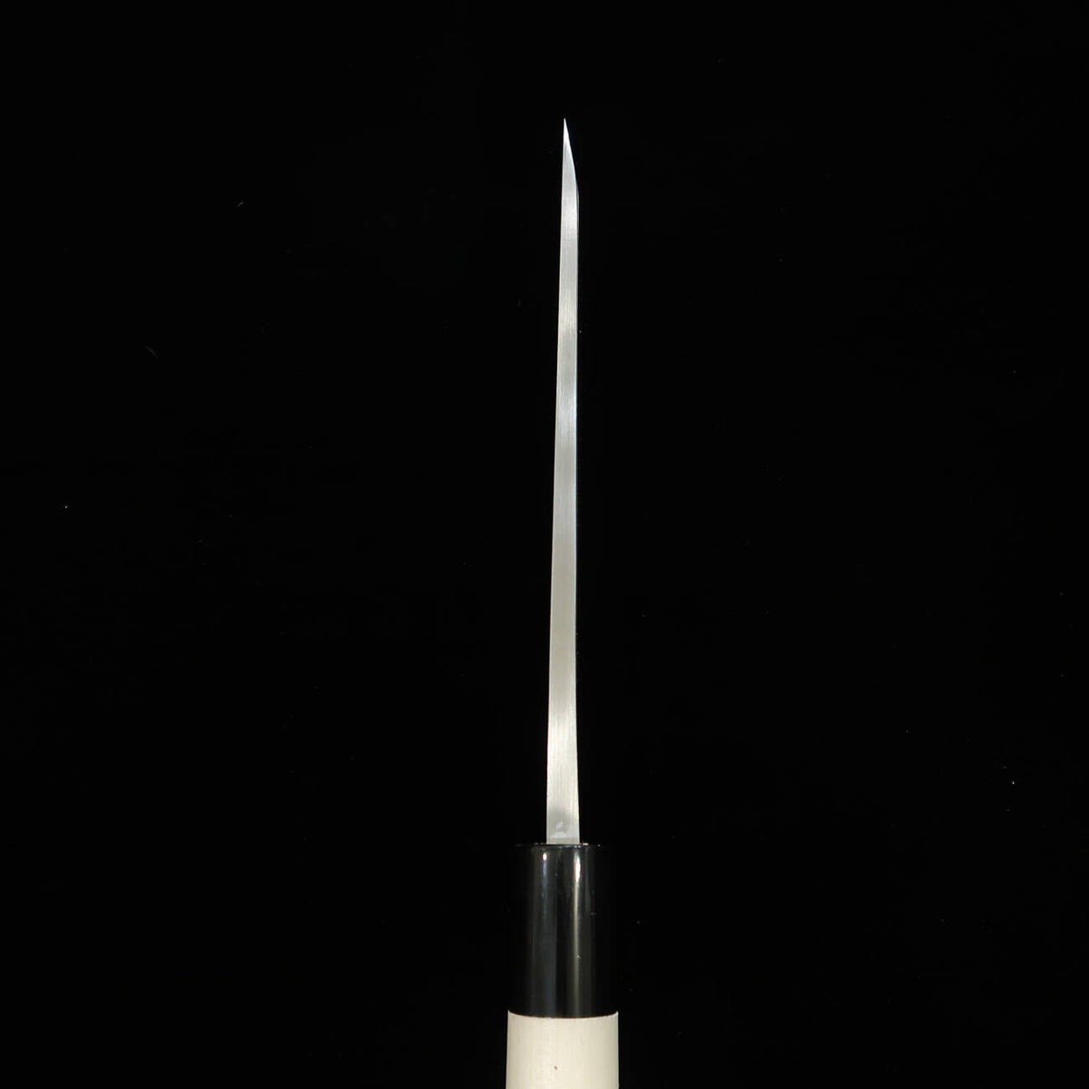 三浦MIURA 江戸型鰻裂き 白紙二号 水牛朴柄（165mm）