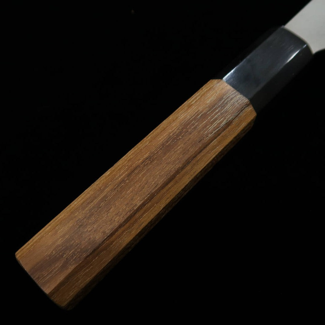 Nigara Aogami Super steel Hammered Bunka Teak Handle (180mm)