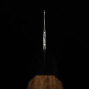 Nigara Aogami Super steel Hammered Bunka Teak Handle (180mm)