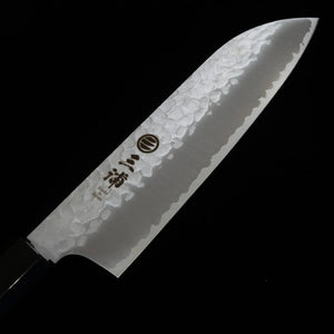 MIURA Santoku VG-10 martelé Manche en teck (165 mm)