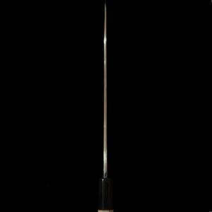 Yanagiba MIURA OBIDAMA Nakagawa Satoshi, VG10, acabado espejo, mango octogonal de magnolia (270/300 mm)