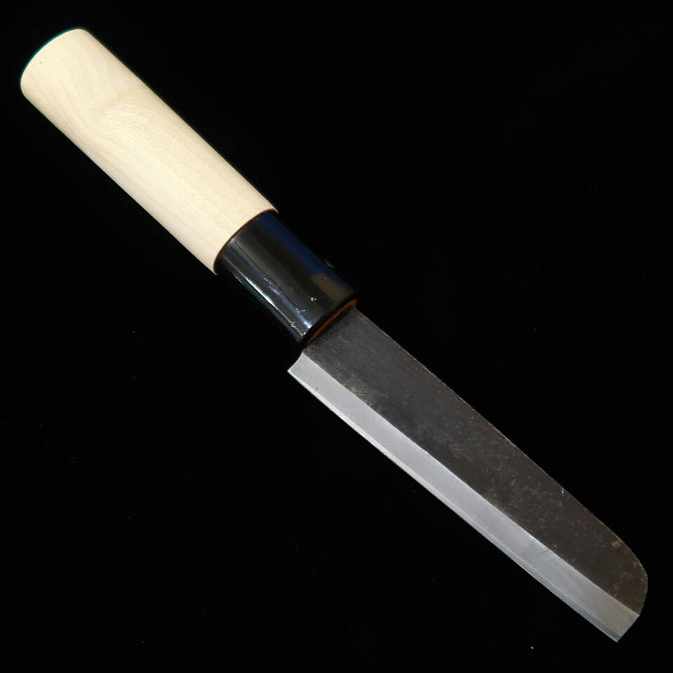 Miura couteau à anguille type Nagoya, finition noire, manche en bois de paulownia avec insert plastique