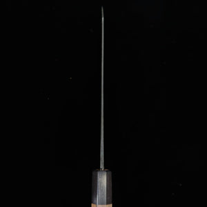 MIURA Bunka, acero Aogami nº 1, acabado negro, mango octogonal de nogal (190 mm)
