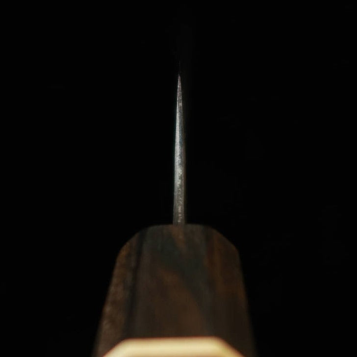 三浦 MIURA 玄武 白紙二号 黒打 筋引 胡桃八角柄 (255mm)